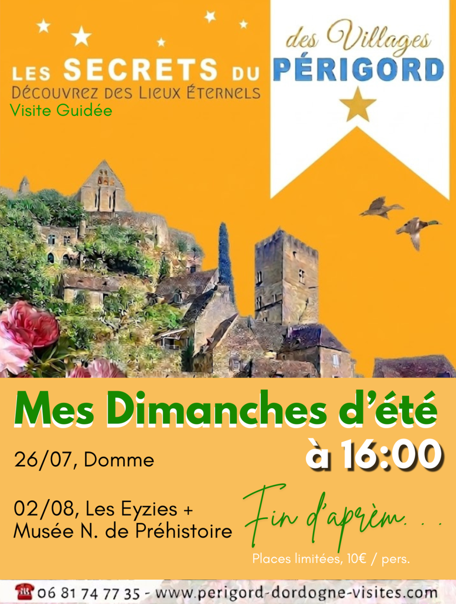 Visite guidée Les Eyzies + Musée n. de Préhist ...