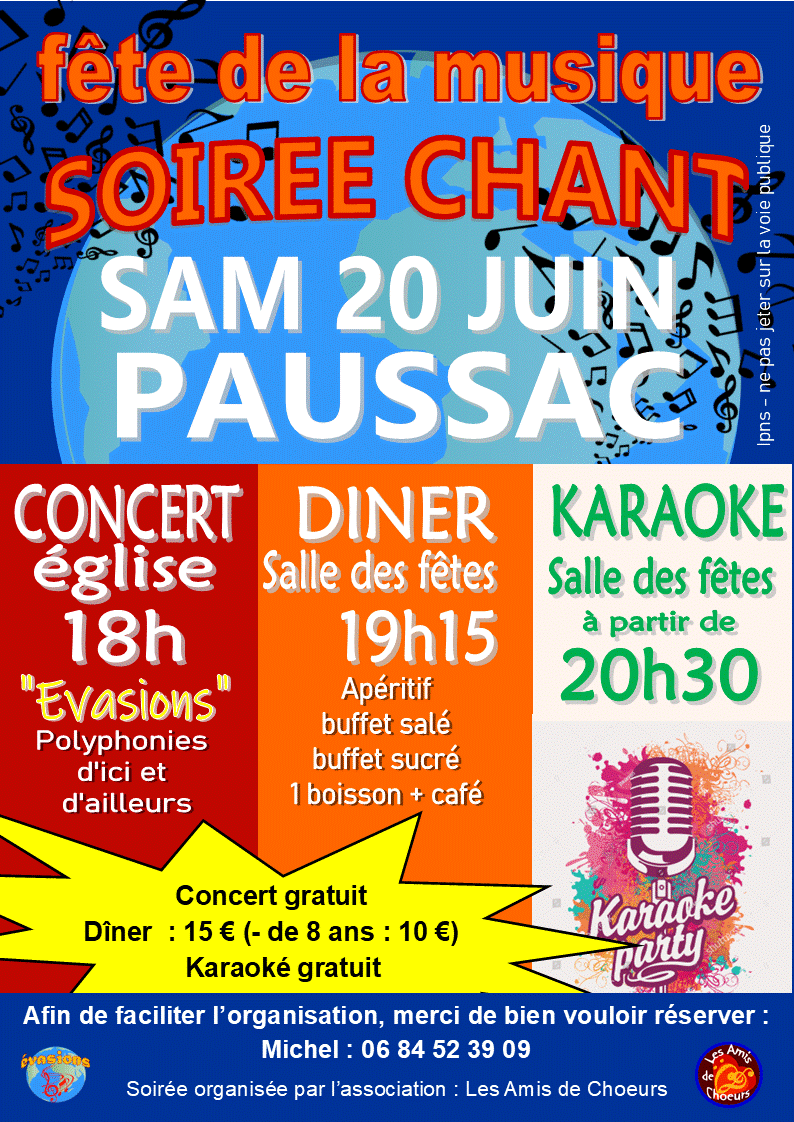 Chorale Evasion de Bourdeilles