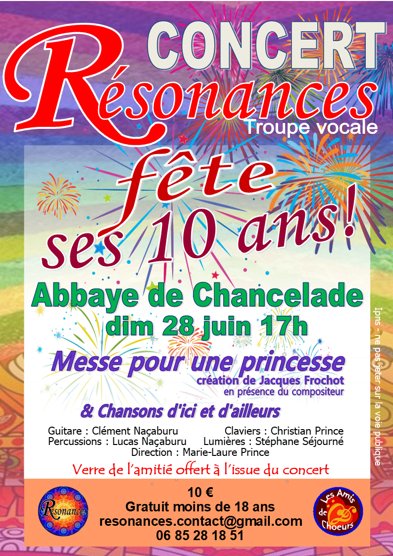 Troupe vocale Résonances en concert