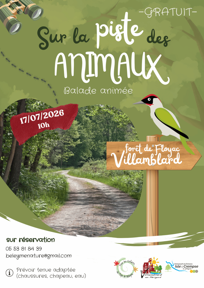 Sur la piste des animaux