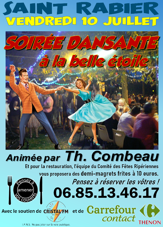 Soirée dansante à la belle étoile