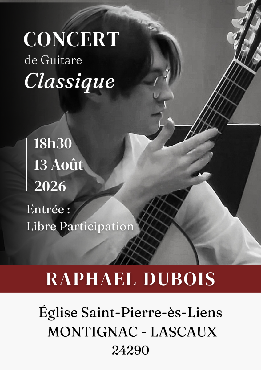 CONCERT de GUITARE CLASSIQUE