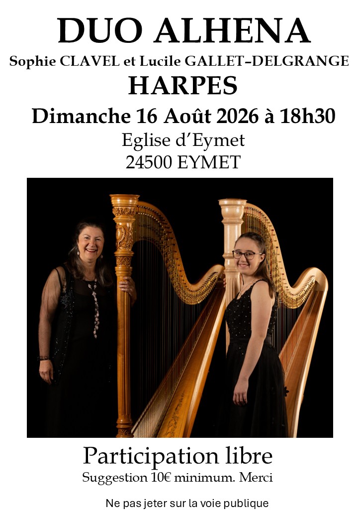 Duo ALHENA, Duo de Harpes "Quand les femmes in ...