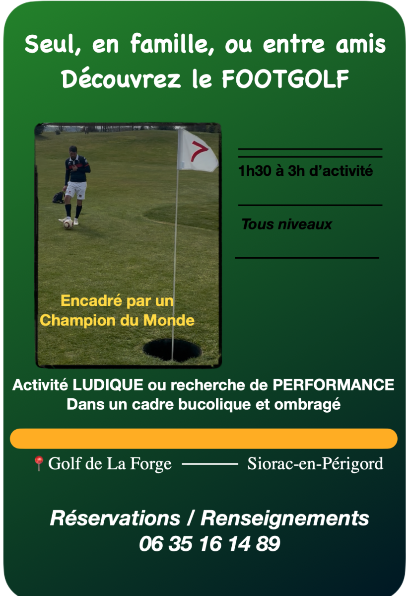 Découverte du FootGolf