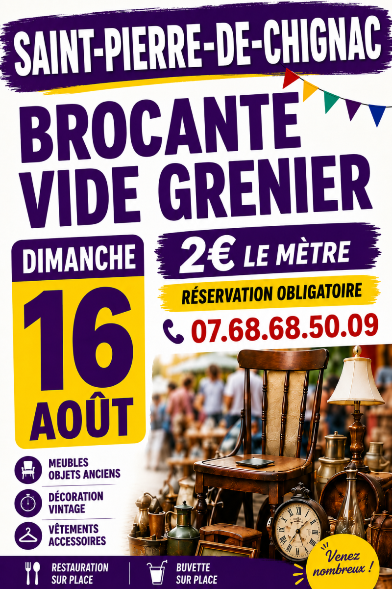 Brocante vide grenier