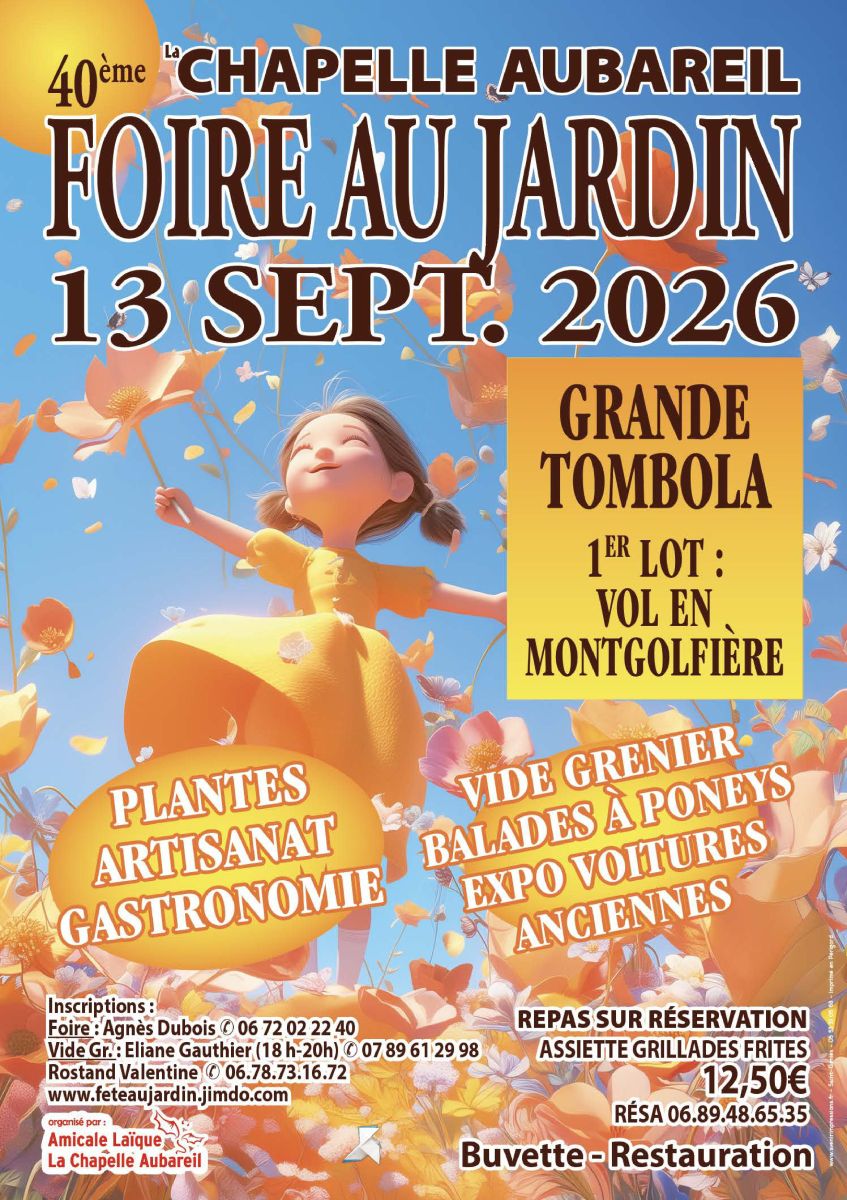 40 ème FOIRE au JARDIN / MARCHÉ d'ARTISTES / V ...