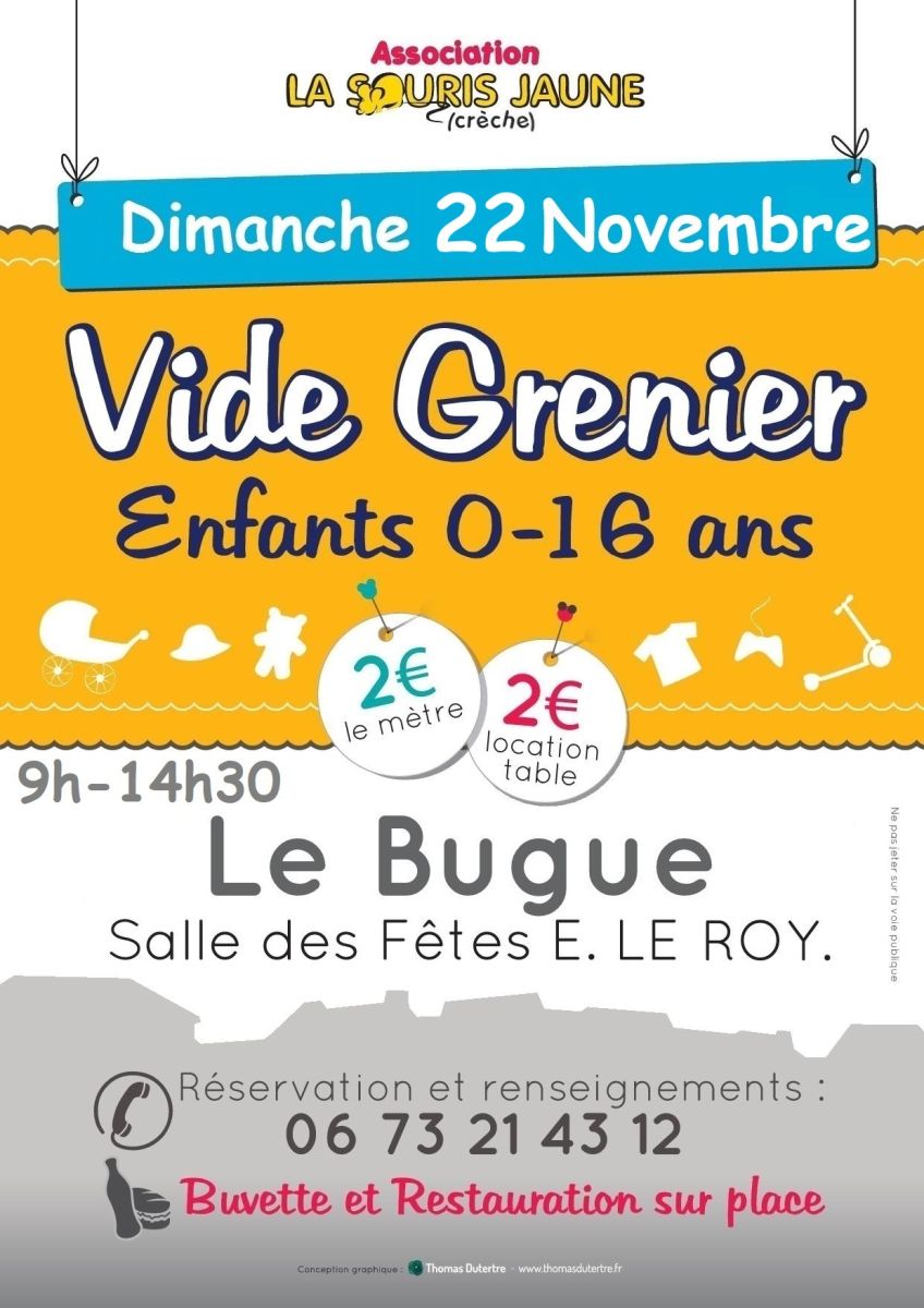 Vide grenier enfants et puériculture