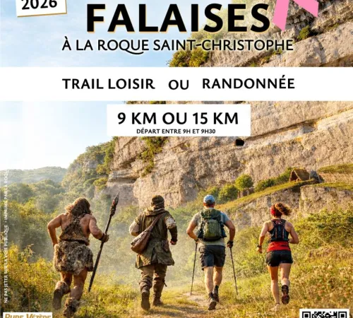 Première édition de la Randonnée Trail du Peuple des Falaises au profit d'Octobre Rose !