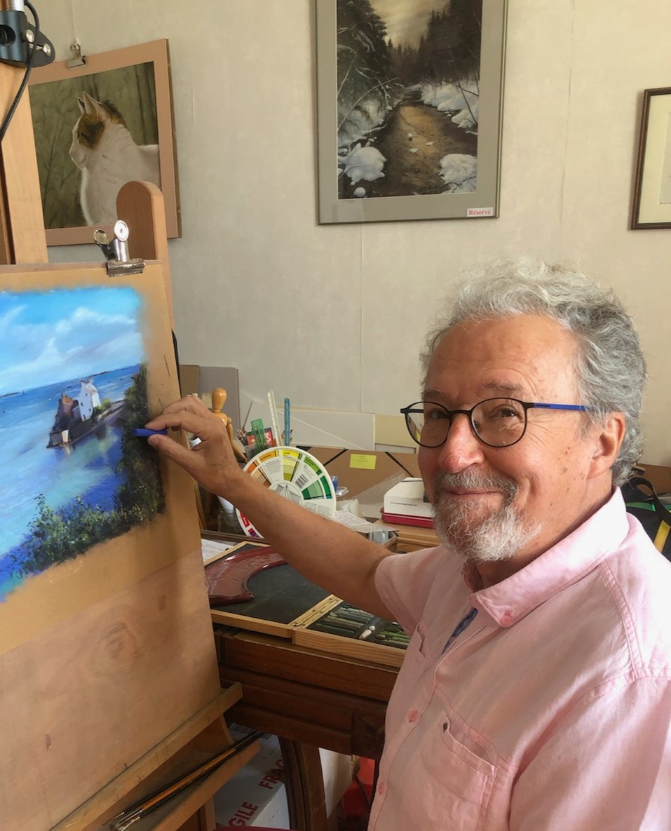 Stage de pastels sec animé par Michel Bordas
