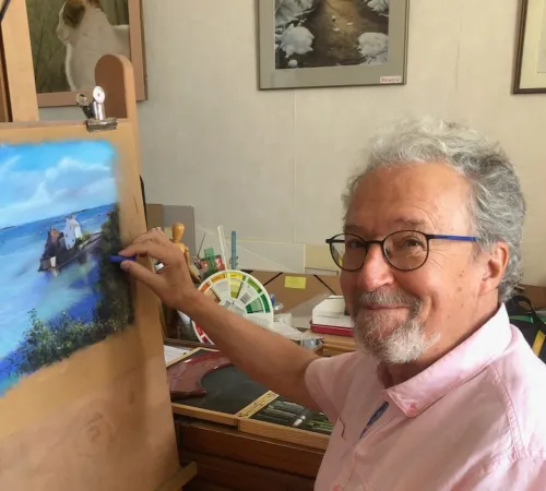 Stage de pastels sec animé par Michel Bordas