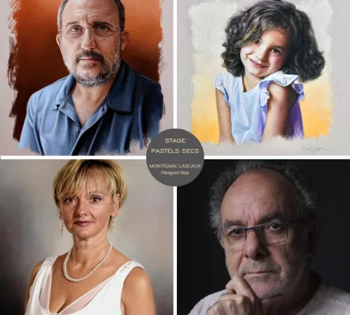 Stage de Pastels Sec animé par Aurelio Rodriguez Lopez