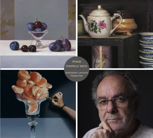 Stage de Pastels Sec animé par Aurelio Rodriguez Lopez