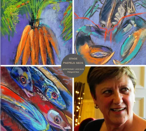 Stage de Pastels Sec animé par Marie France Oosterhof