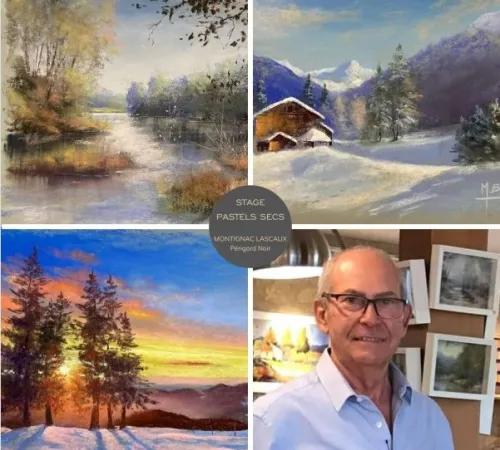 Stage de Pastels Sec animé par Michel Breton