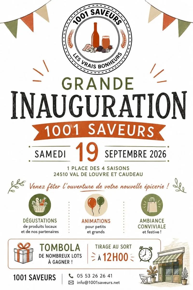 Inauguration nouvelle ...