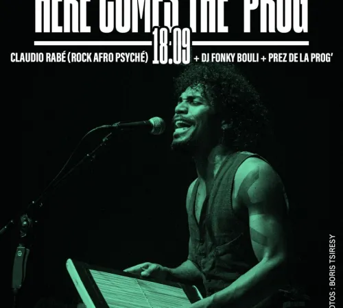 Here Comes The Prog' avec Claudio Rabé