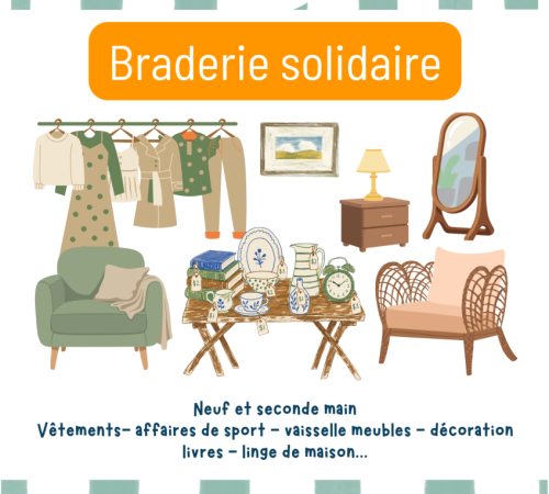 Braderie solidaire du Secours populaire