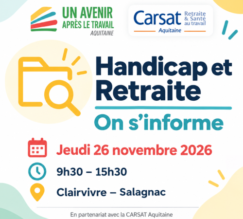 Handicap et Retraite – On s’informe