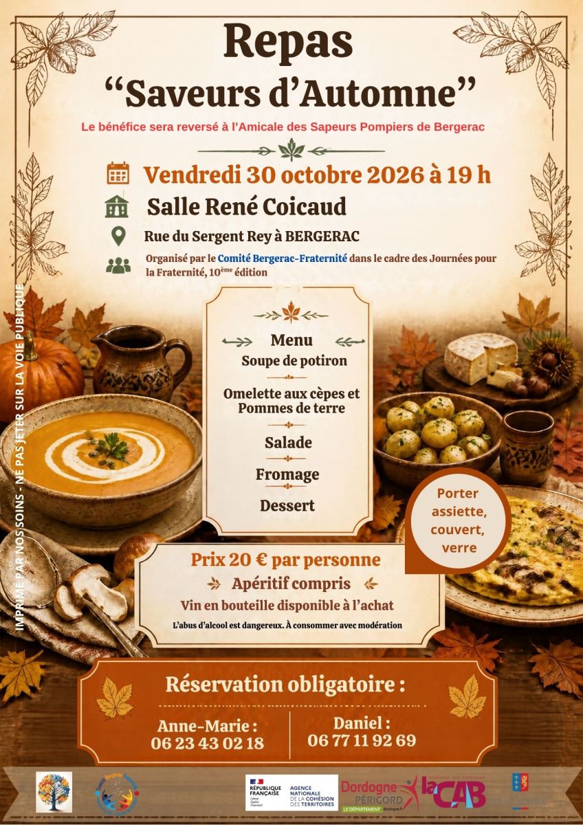 Repas Saveurs d'automne