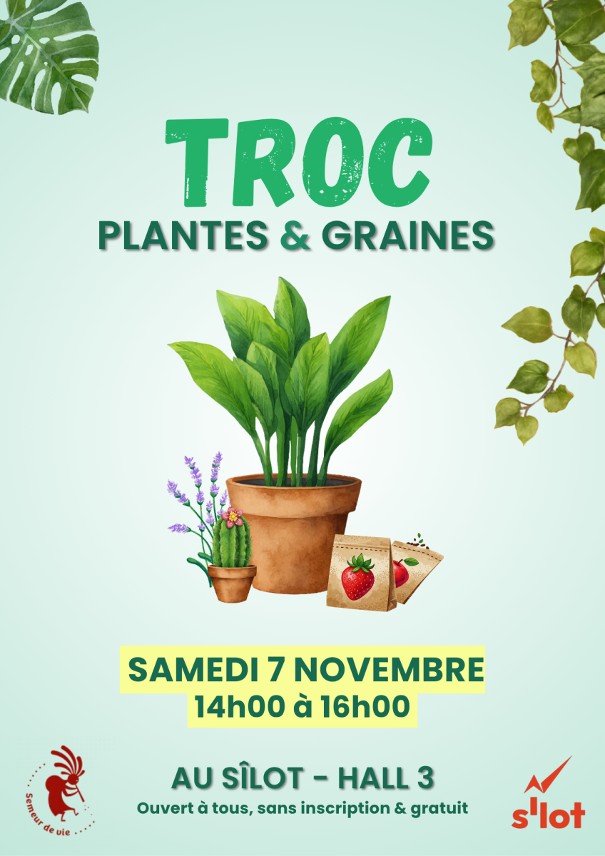 Troc de plantes, bout ...
