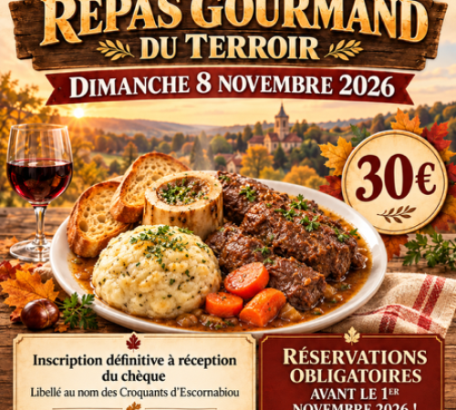 repas gourmand du terroir