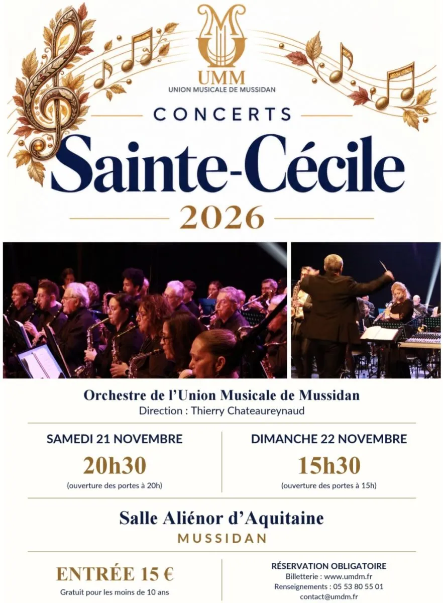 Concert de Sainte Cécile