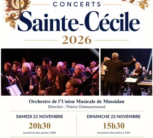 Concert de Sainte Cécile