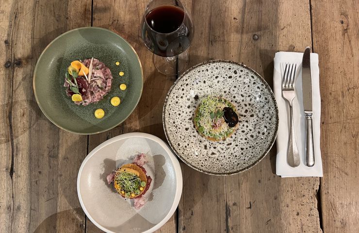 La table de la Villa Romaine