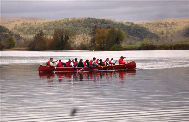 Canoë Rabaska Balades au fil de l'eau à Port Sainte Foy et Ponchapt Guide du Périgord