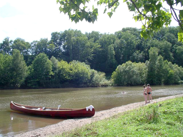 Canoë Rabaska Balades au fil de l'eau à Port Sainte Foy et Ponchapt
