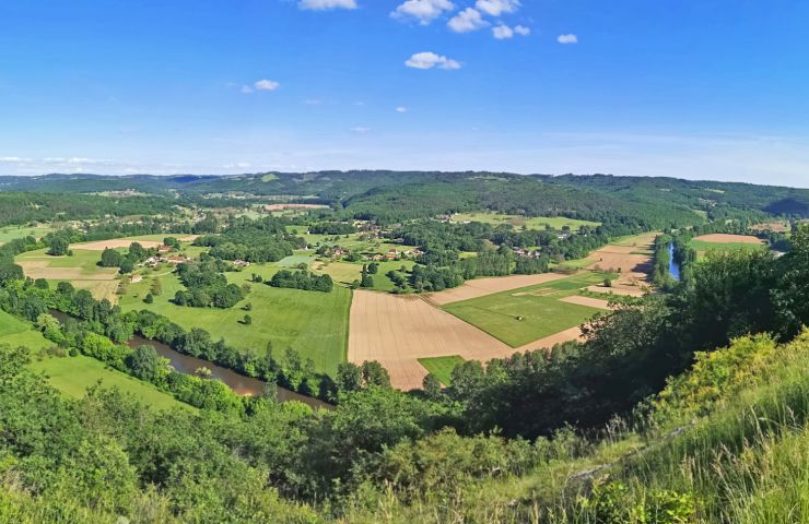 Le point de vue de la Côte de Jor à Saint-Léon ...