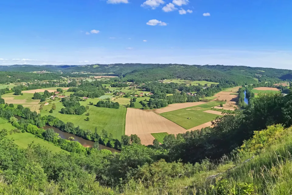 Le point de vue de la Côte de Jor à Saint-Léon ...