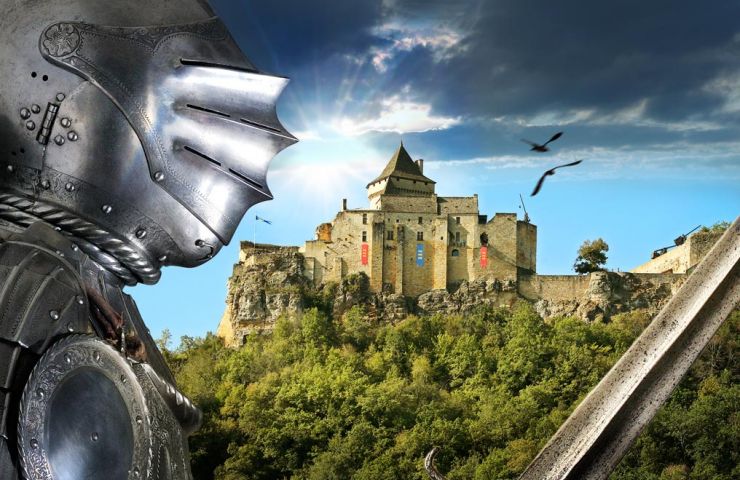 Château de Castelnaud, musée de la guerre au M ...