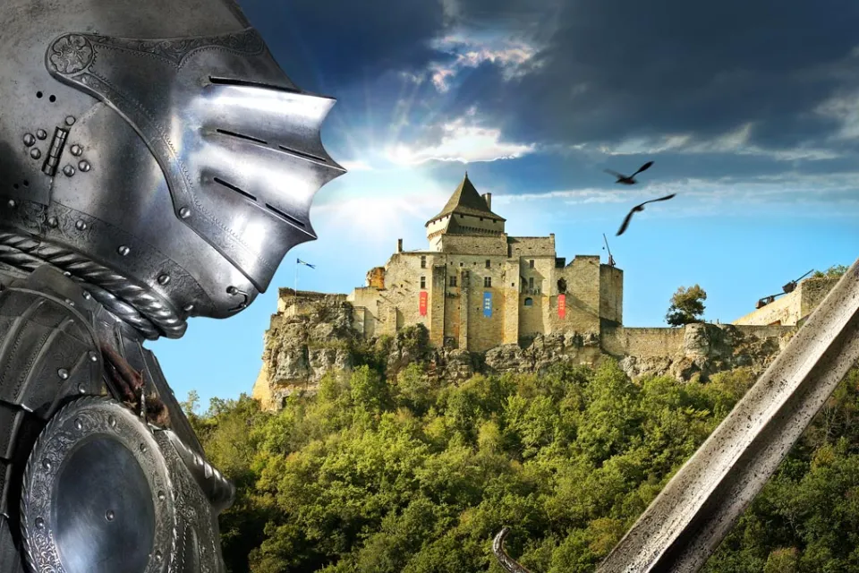Château de Castelnaud, musée de la guerre au M ...