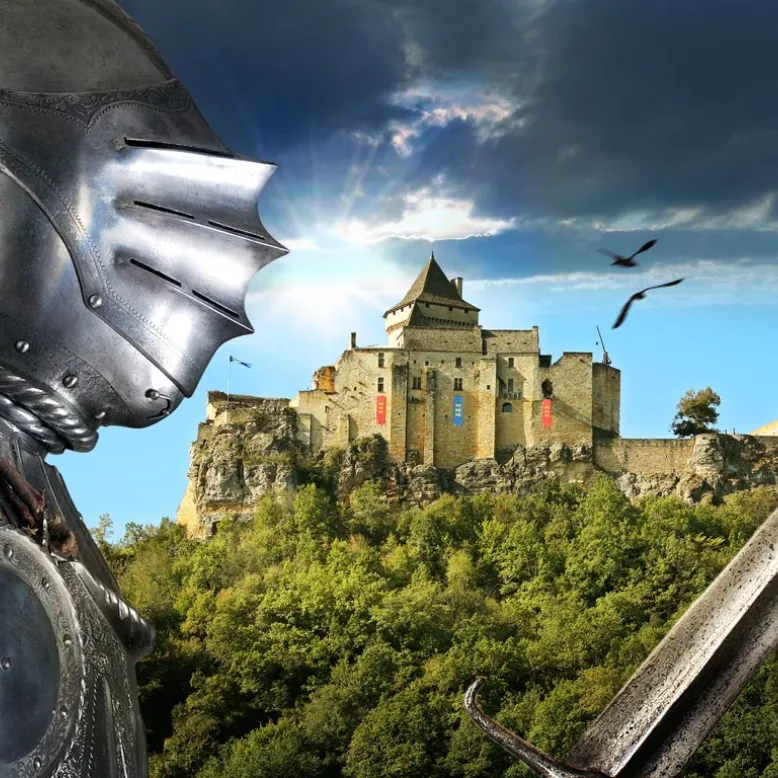 Château de Castelnaud, musée de la guerre au M ...