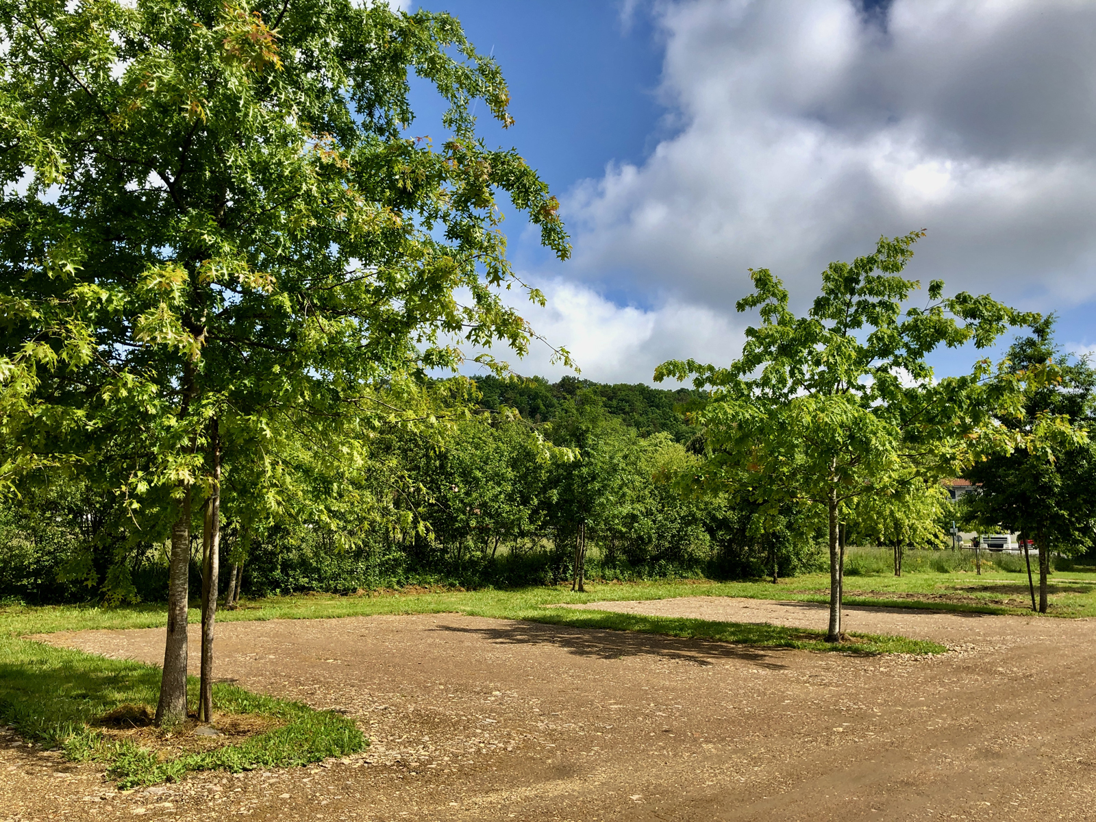 L’aire de camping-car du Bimbillou Parc