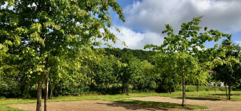 L’aire de camping-car du Bimbillou Parc