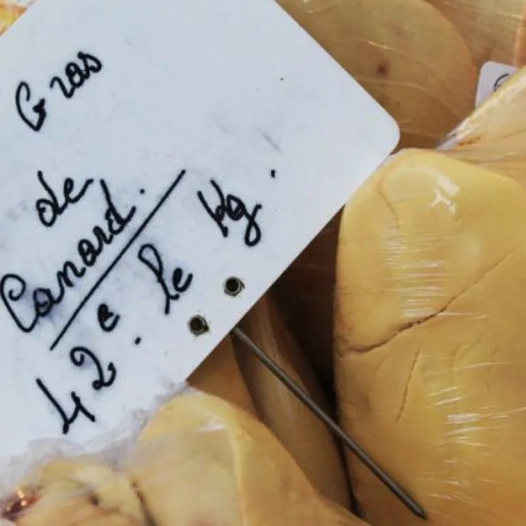 The Gras market in Périgueux