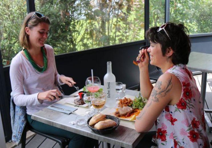 Je mange comme un gastronome pendant ma journé ...