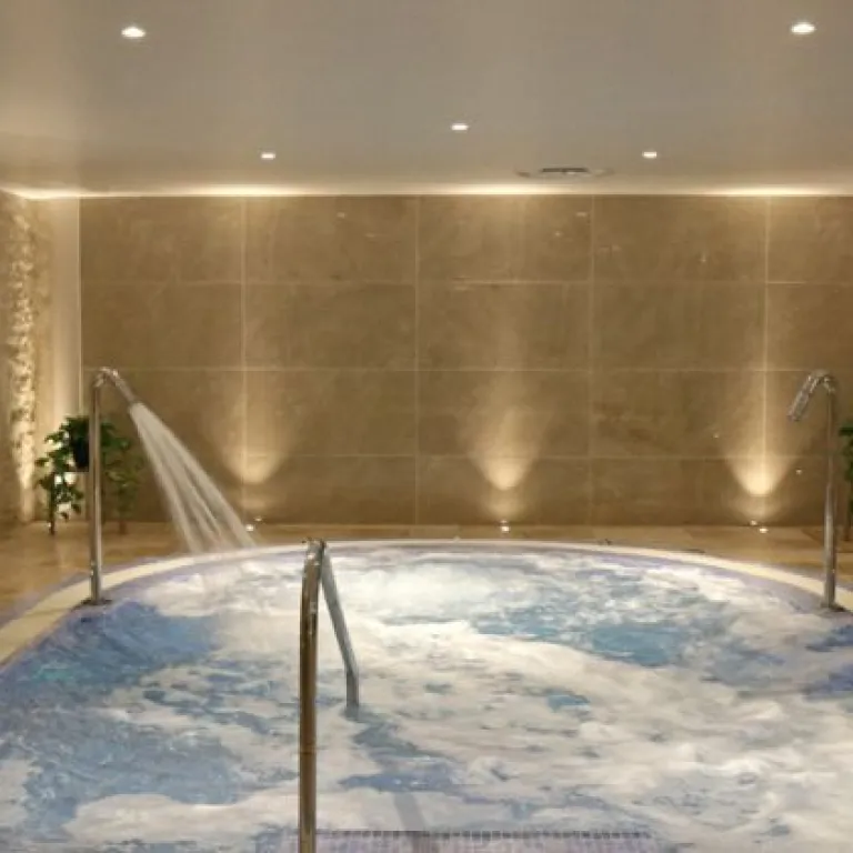 A spa in the vines of bergerac