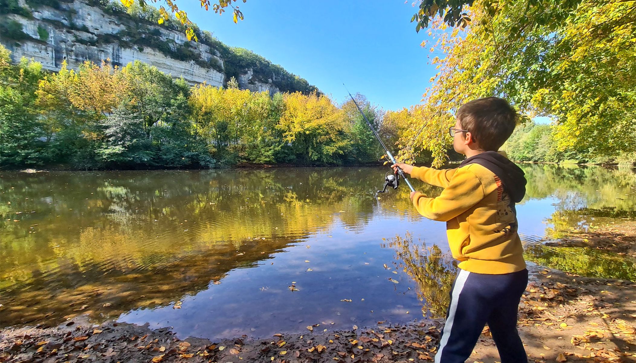 Pêcher en Périgord