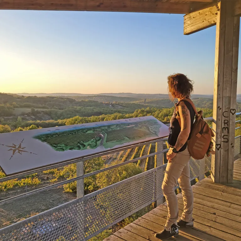 The Panoramic Tower of Moncalou, a dizzying an ...