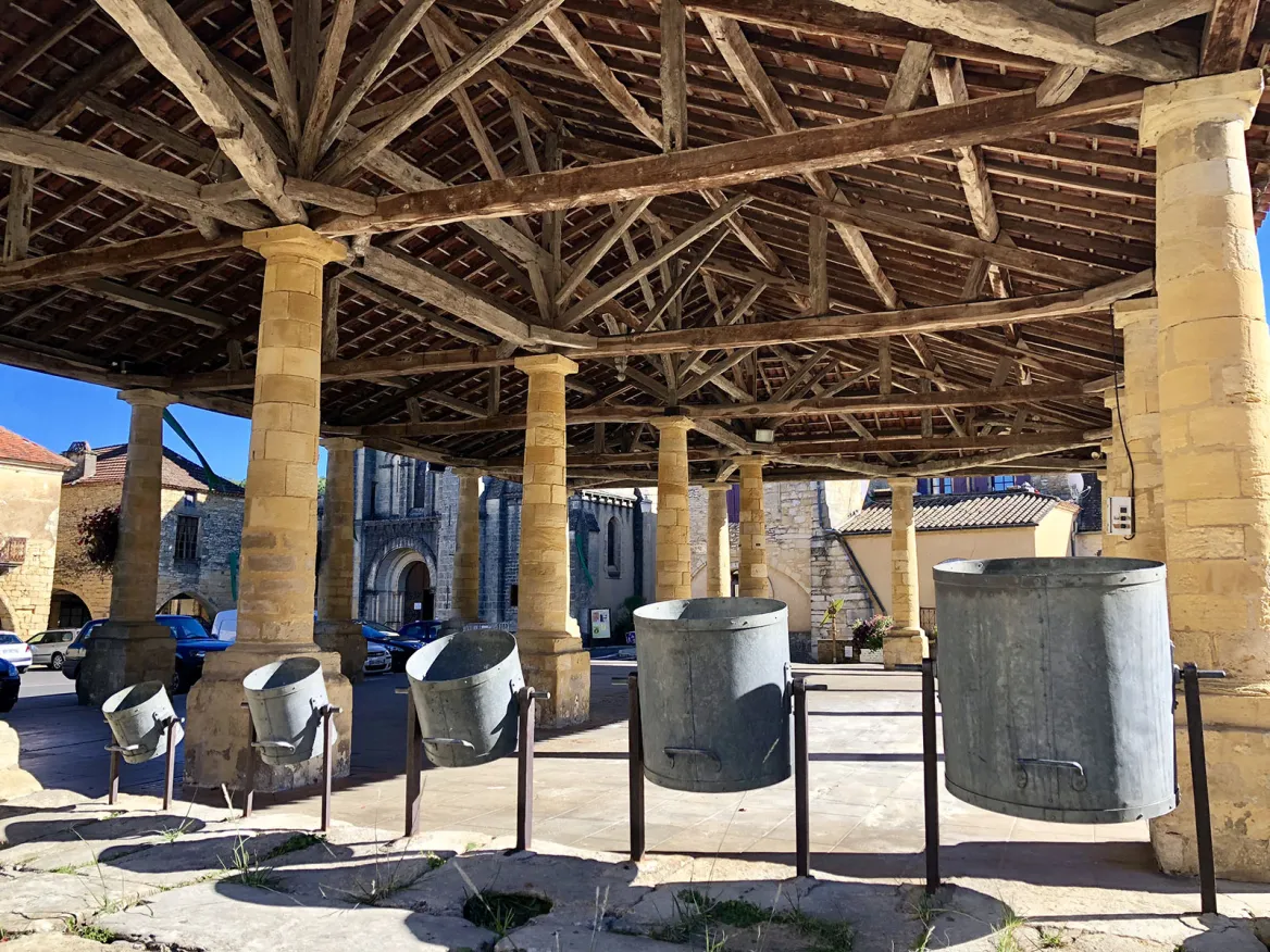 Market Hall of Villefranche-du-Périgord