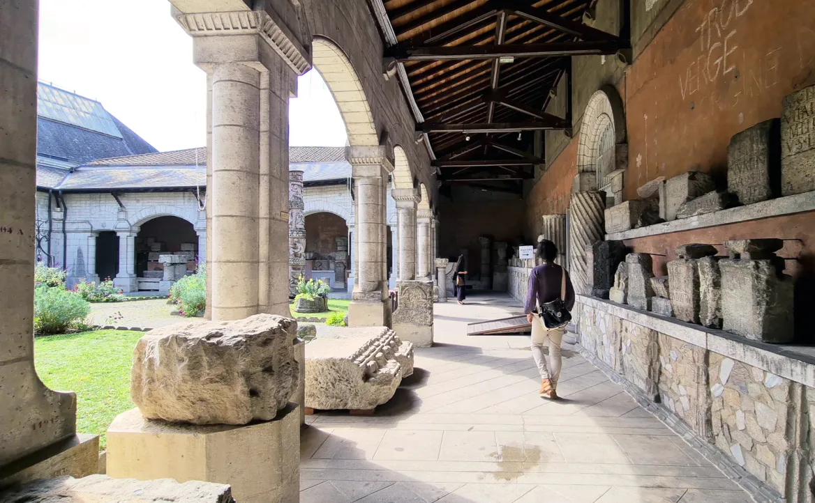 Walk in the cloister