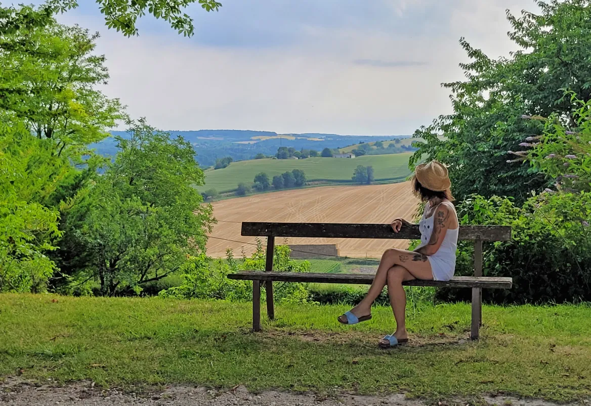 Montagrier au milieu de la nature