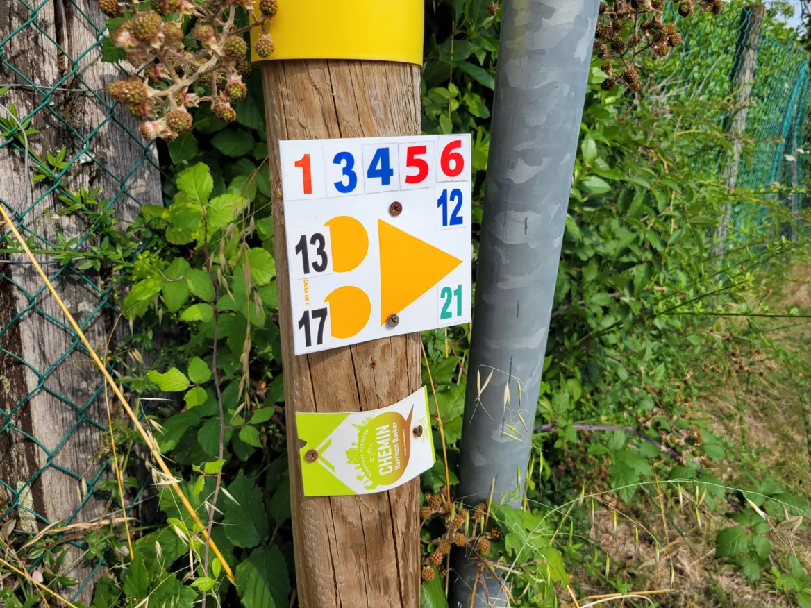 Chemins de randonnée nombreux à Montagrier