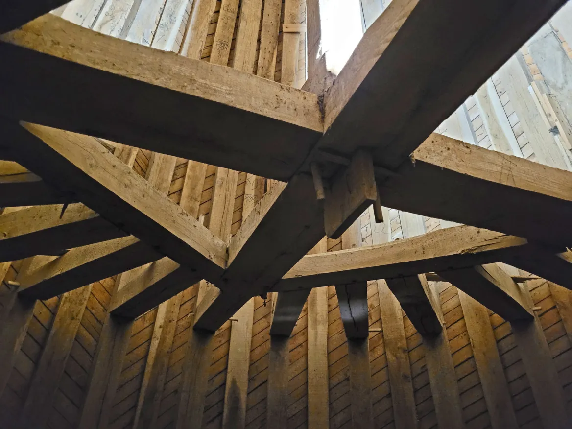 Roofs of the Château de Jumilhac