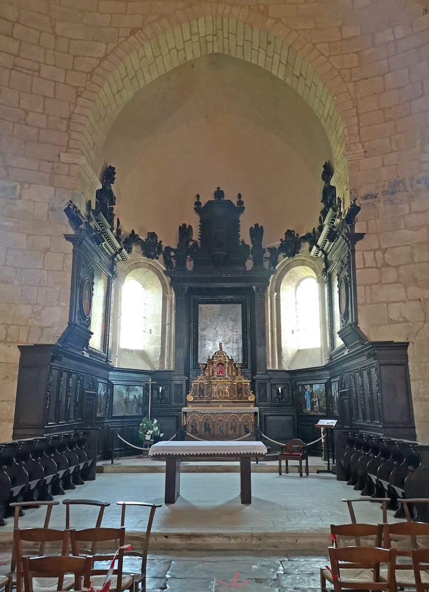 Apse church Saint-Jean-de-Côle