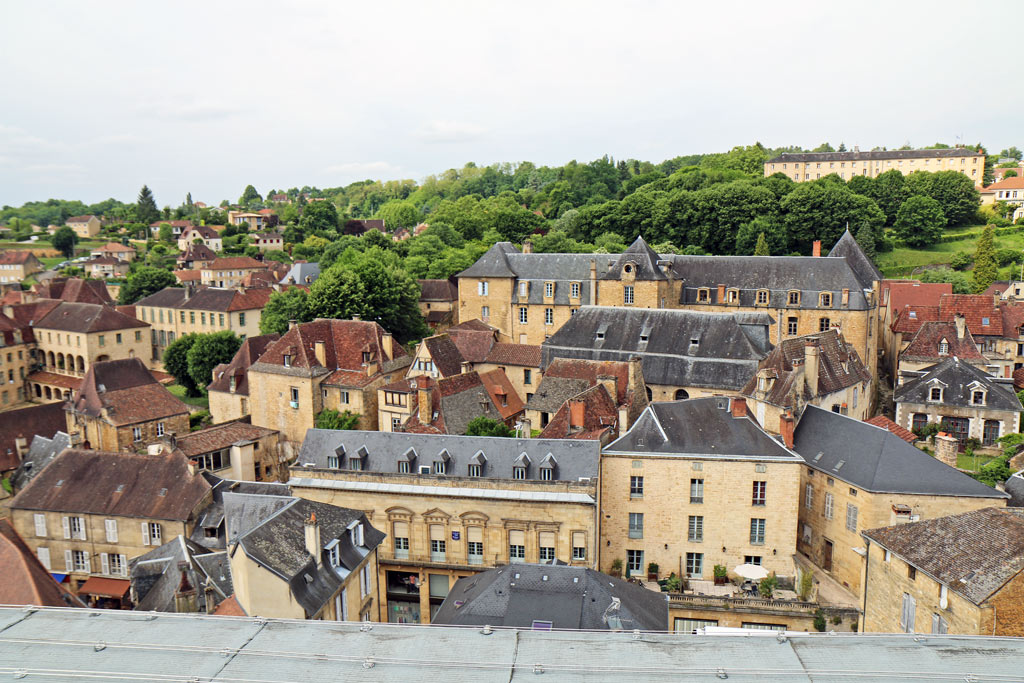 Topographie ville sarlat