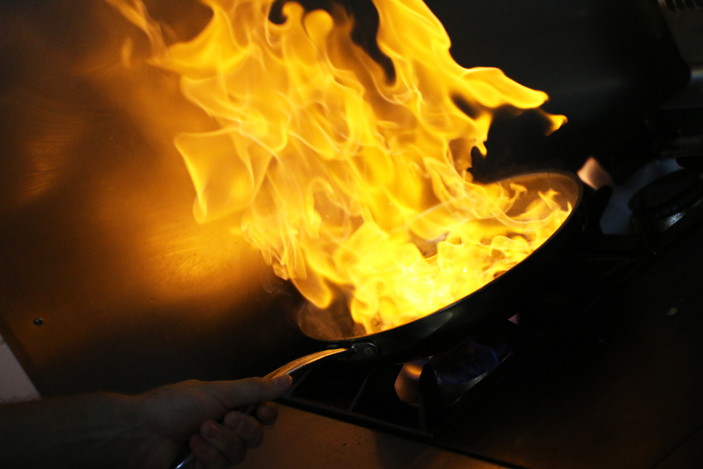 Et hop ! Flambées au Whisky !